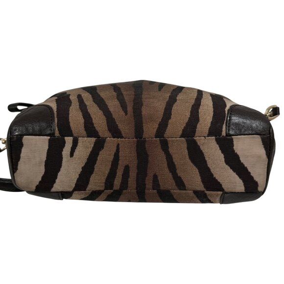COACH Madison Kelsey Zebra Print Satchel Shoulder Crossbody Bag 28093 *No Tag - Picture 6 of 12